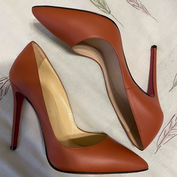 Christian Louboutin Shoes | Christian Louboutin So Kate Brown Lamb Pumps | Color: Brown | Size: 36 | Aricar24's Closet